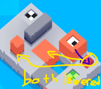(Showing buttons can lower floors as well)